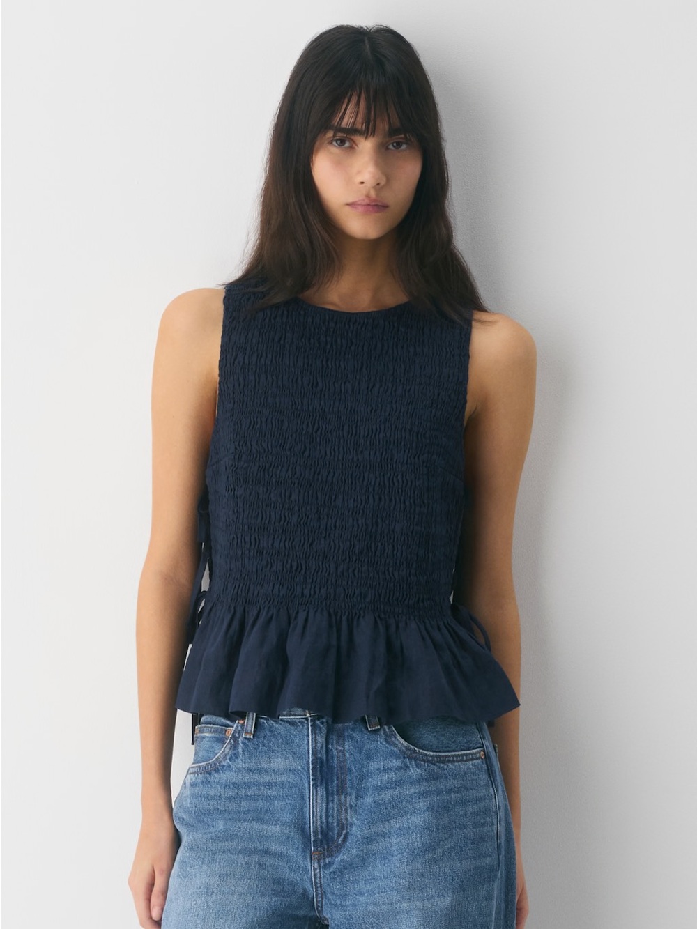 Aritzia Wilfred Morland Linen Top